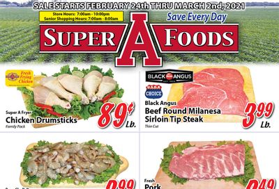 Super A Foods Weekly Ad Flyer February 24 to March 2, 2021