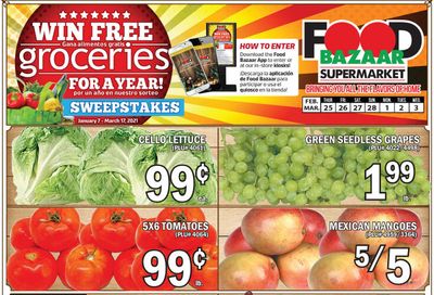 Food Bazaar Supermarket Weekly Ad Flyer February 25 to March 3, 2021