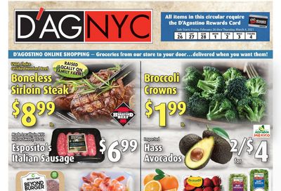 D'Agostino Weekly Ad Flyer February 26 to March 4, 2021