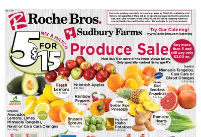 Roche Bros. Supermarket Weekly Ad Flyer February 26 to March 4, 2021
