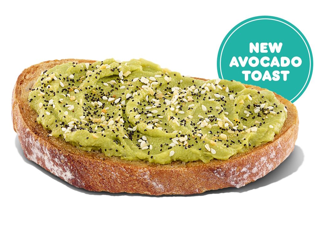 Dunkin' Donuts Launches their New Crispy and Creamy Avocado Toast For a