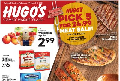 Hugo's Family Marketplace Weekly Ad Flyer February 27 to March 5, 2021