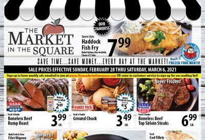 The Market in the Square Weekly Ad Flyer February 28 to March 6, 2021