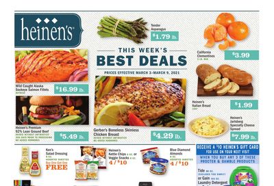 Heinen's Weekly Ad Flyer March 3 to March 9, 2021