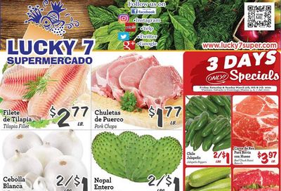 Lucky 7 Supermarket Weekly Ad Flyer March 3 to March 9, 2021