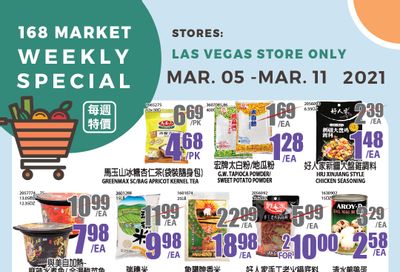 168 Market (NV) Weekly Ad Flyer March 5 to March 11, 2021