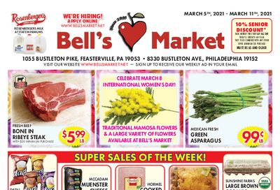 Bell's Market Weekly Ad Flyer March 5 to March 11, 2021