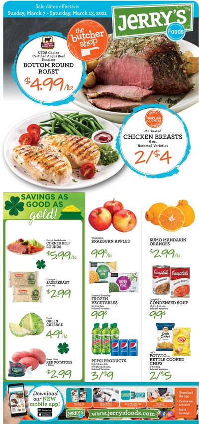Jerry's Food Weekly Ad Flyer March 7 to March 13, 2021