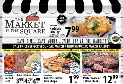The Market in the Square Weekly Ad Flyer March 7 to March 13, 2021