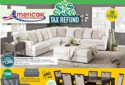 American Furniture Warehouse Weekly Ad Flyer March 28 to April 3