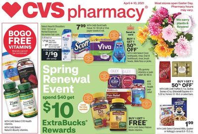 CVS Pharmacy Weekly Ad Flyer April 4 to April 10