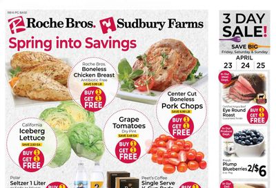 Roche Bros. (MA) Weekly Ad Flyer April 23 to April 29