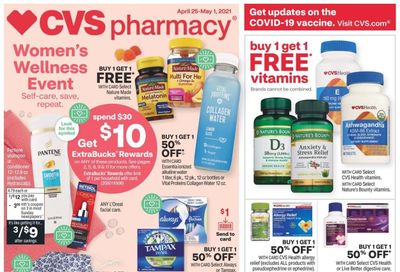 CVS Pharmacy Weekly Ad Flyer April 25 to May 1