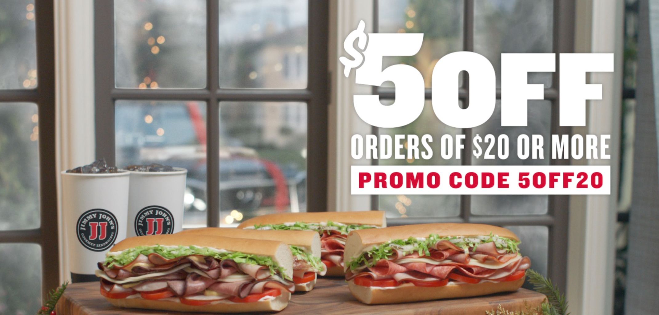 Jimmy John’s Coupon Code For $5 Off $20 is BACK Online!