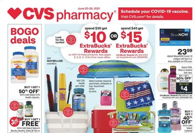 CVS Pharmacy Weekly Ad Flyer June 20 to June 26