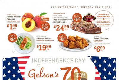 Gelson's (CA) Weekly Ad Flyer June 30 to July 6