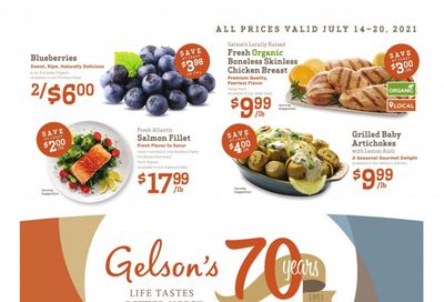 Gelson's (CA) Weekly Ad Flyer July 14 to July 20