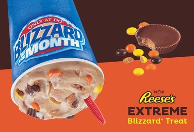 Reese’s Extreme Blizzard Returns to Dairy Queen as the Newest Blizzard of the Month 