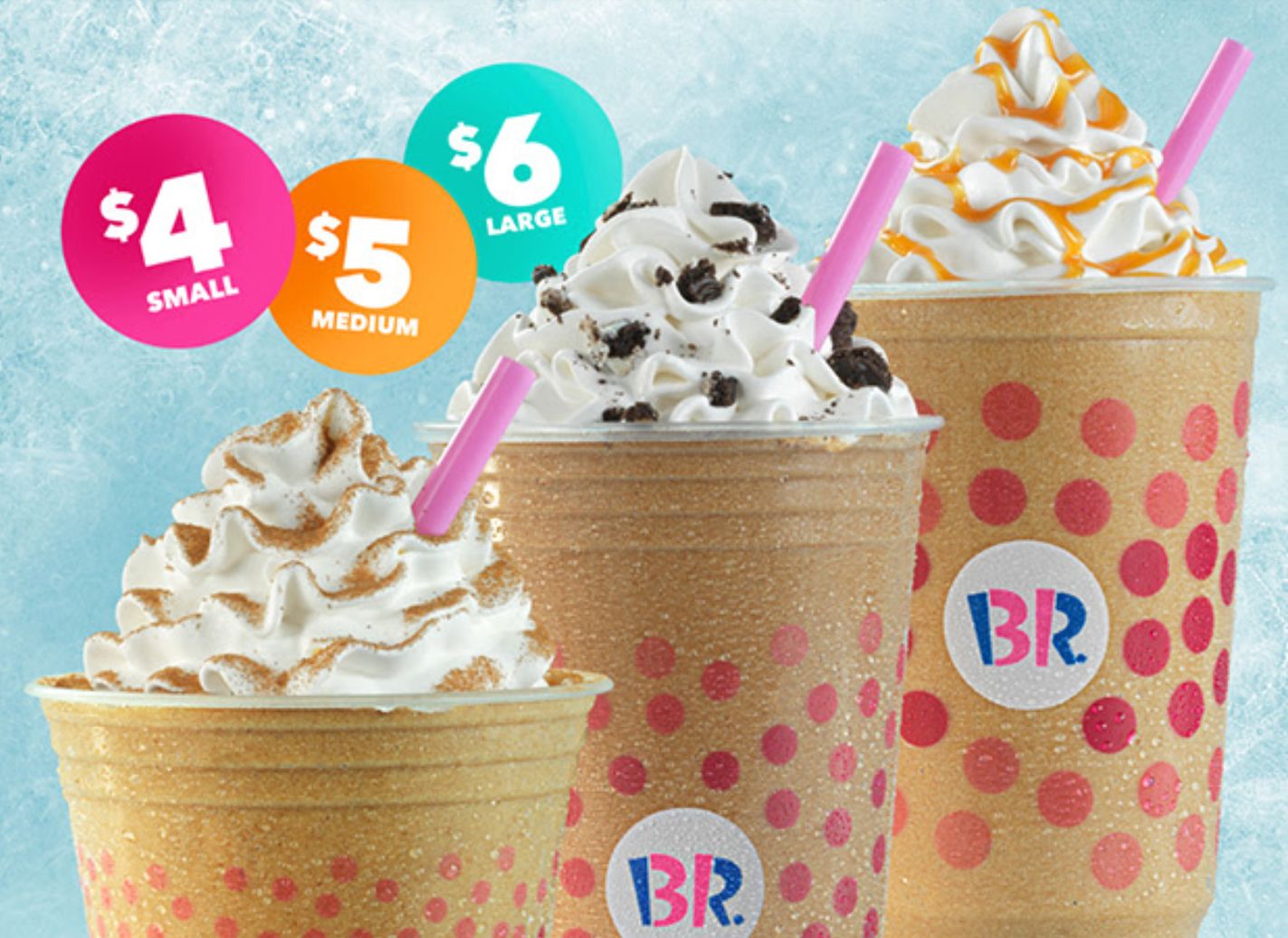 Save on a Cappuccino Blast at Baskin-Robbins this Fall with $4, $5 and $6 Drinks