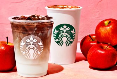The New Apple Crisp Macchiato and the Iced Apple Crisp Macchiato Arrive at Starbucks The New Apple Crisp Macchiato and the Iced Apple Crisp Macchiato Arrive at Starbucks