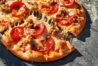 Panera Bread Dishes Up the New Sausage and Pepperoni Flatbread Pizza Panera Bread Dishes Up the New Sausage and Pepperoni Flatbread Pizza