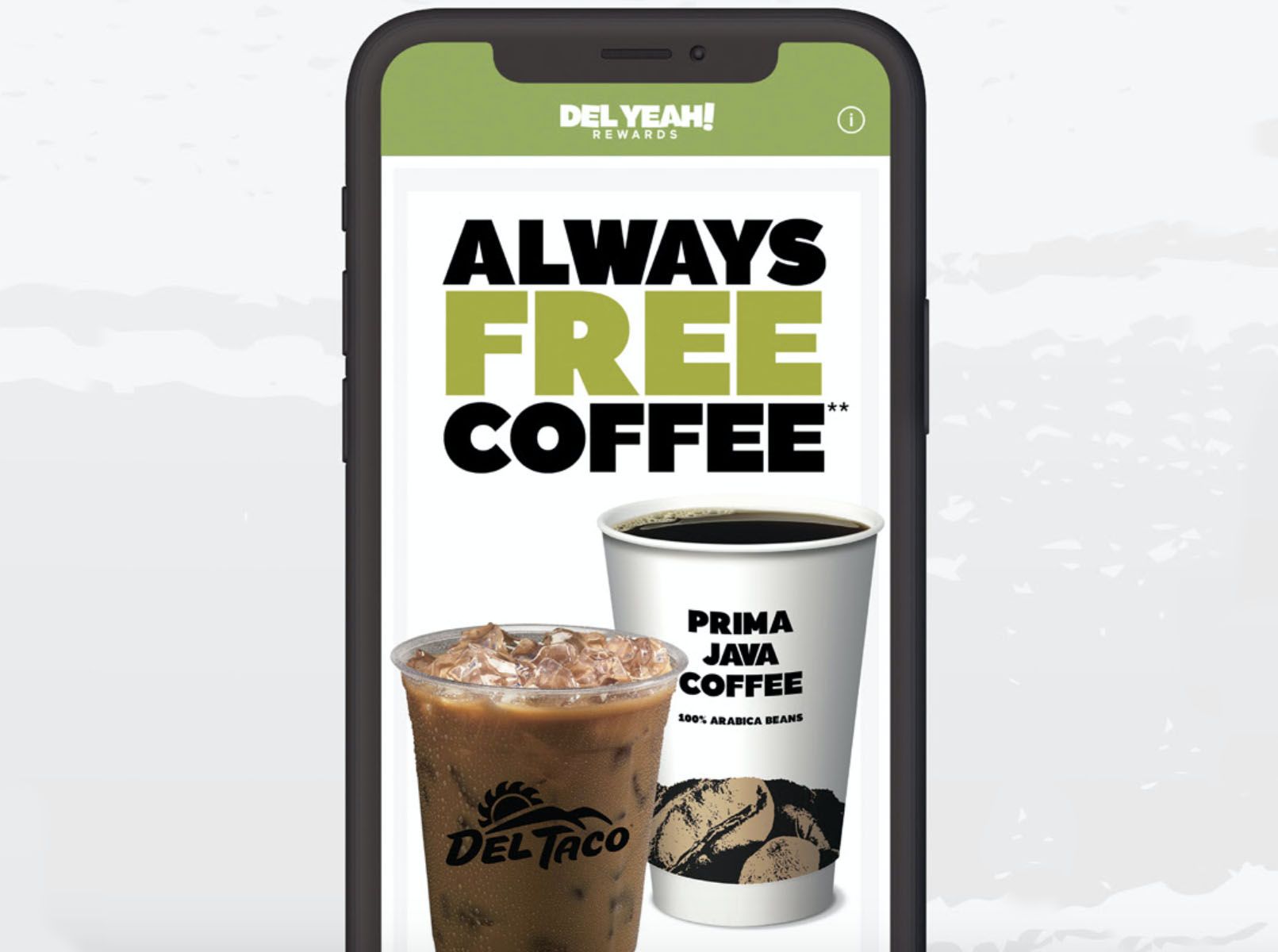 Del Taco Launches New Del Yeah! Rewards and Offers a Free Daily Coffee with Purchase to Members