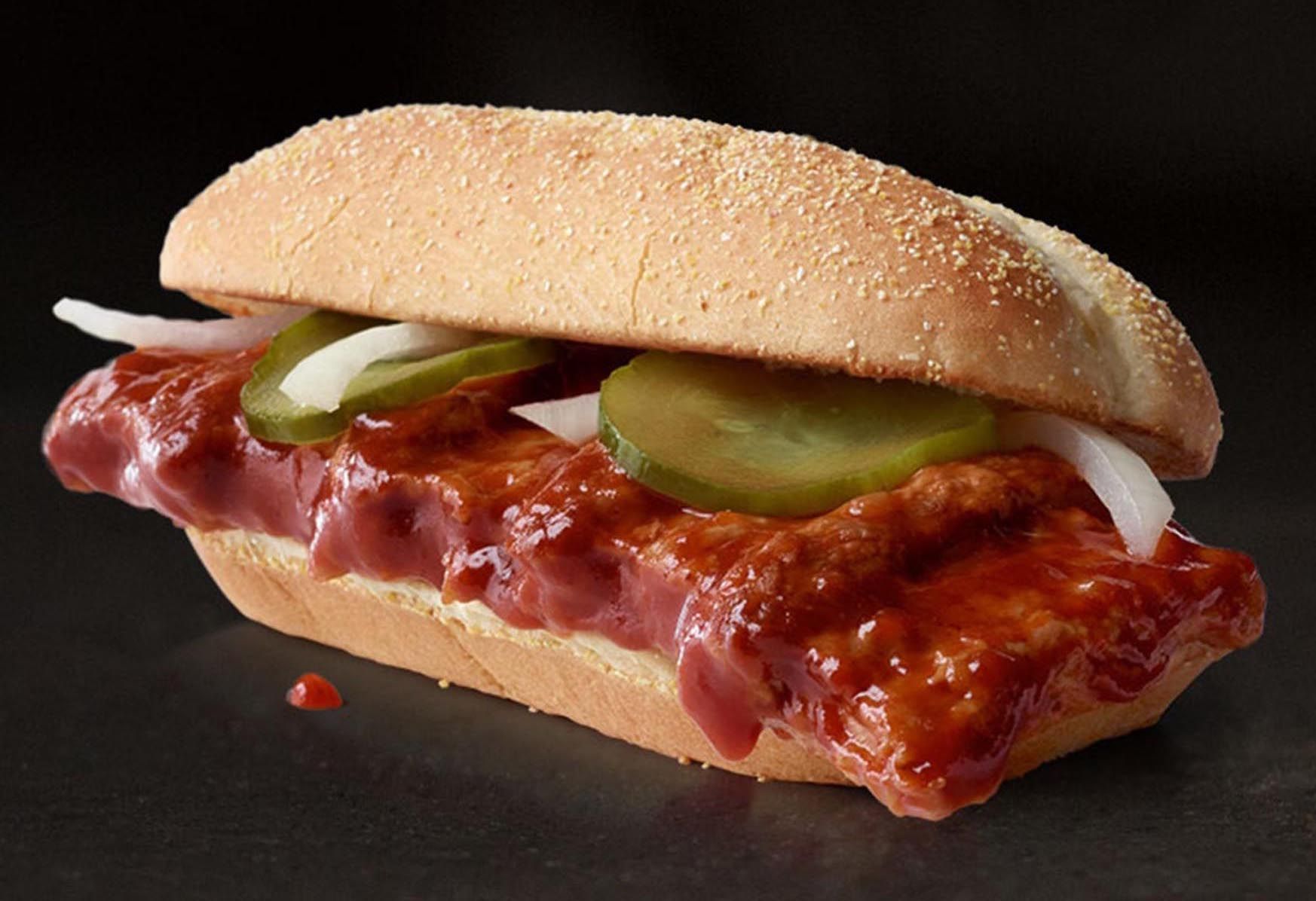 The McRib is Back at McDonald’s this November for the Iconic Sandwich’s