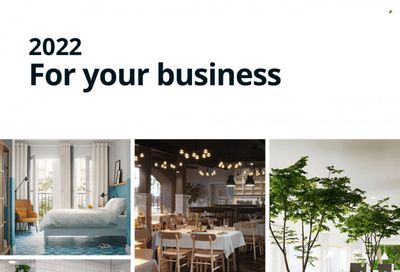 IKEA 2022 For your business Promotions & Flyer Specials October 2022