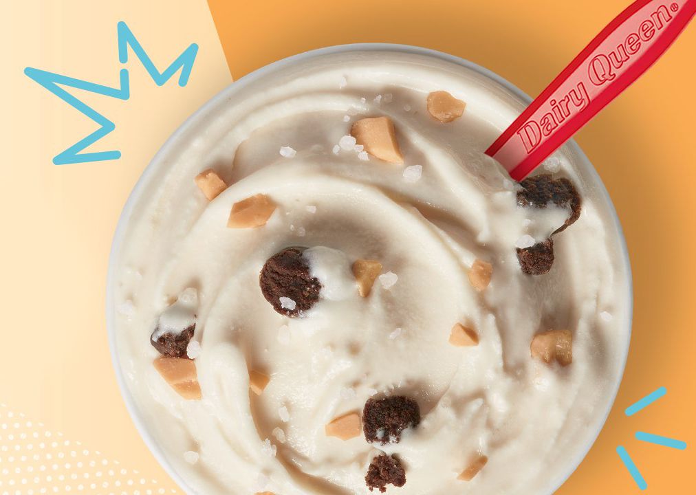 Dairy Queen Introduces the New Sea Salt Toffee Fudge Blizzard as