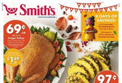 Smith's (AZ, ID, MT, NM, NV, UT, WY) Weekly Ad Flyer November 16 to November 23 Smith's (AZ, ID, MT, NM, NV, UT, WY) Weekly Ad Flyer November 16 to November 23