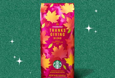 For a Limited Time Starbucks’ Popular Thanksgiving Blend Returns for Thanksgiving 2021