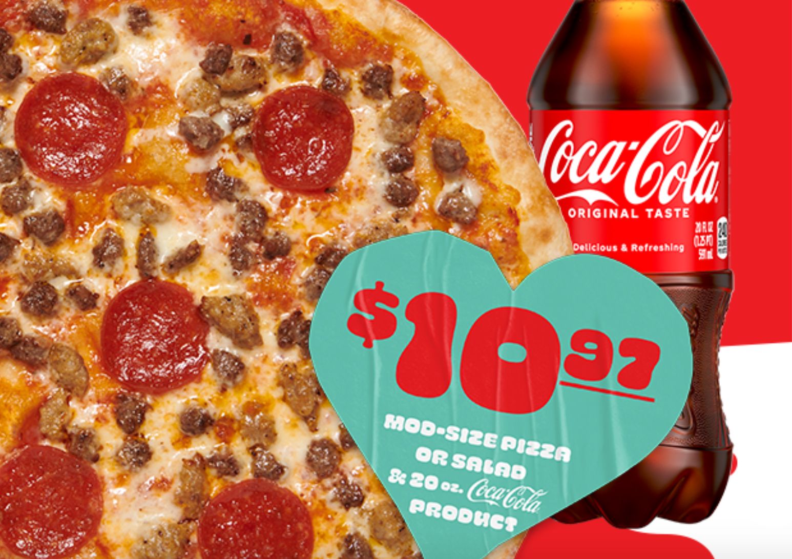 MOD Pizza Premiers the New $10.97 MODness Meal with a $1 Donation to Feeding America per Order
