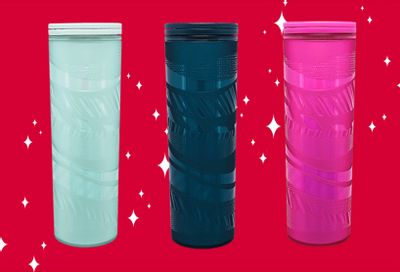 Starbucks Holiday Ribbon Tumblers are Now On Sale for $9.95 (In-shop Only)