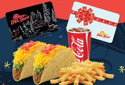 Enjoy Del Taco’s Black Friday and Cyber Monday Small Combo Coupon Give-aways with $30+ or $100+ Gift Card Purchases 