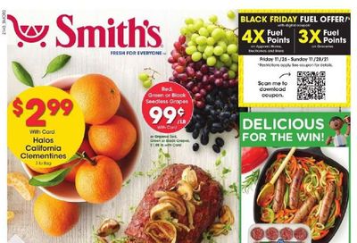 Smith's (AZ, ID, MT, NM, NV, UT, WY) Weekly Ad Flyer November 25 to December 2