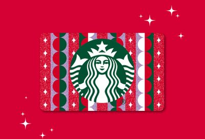 Get a Free $5 eGift Card with $20+ eGift Card Purchase at Starbucks Now Through to Cyber Monday Get a Free $5 eGift Card with $20+ eGift Card Purchase at Starbucks Now Through to Cyber Monday