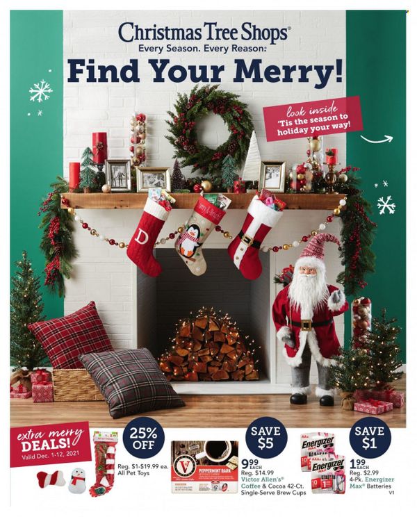 Christmas Tree Shops Weekly Ad Flyer December 1 to December 8