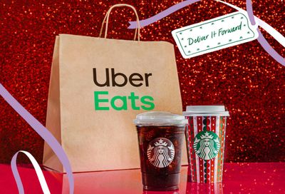 Share a Code for $10 Off with a Friend or Family Member When You Order Starbucks Through Uber Eats