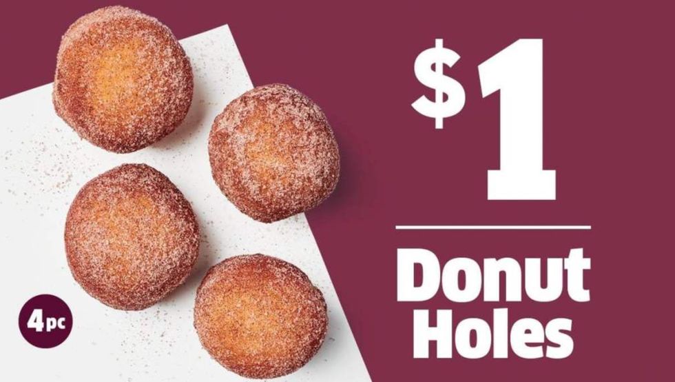 Jack In The Box Rolls Out their Popular Cinnamon Sugar Donut Holes for