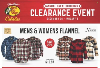 Cabela's Weekly Ad Flyer December 27 to January 3