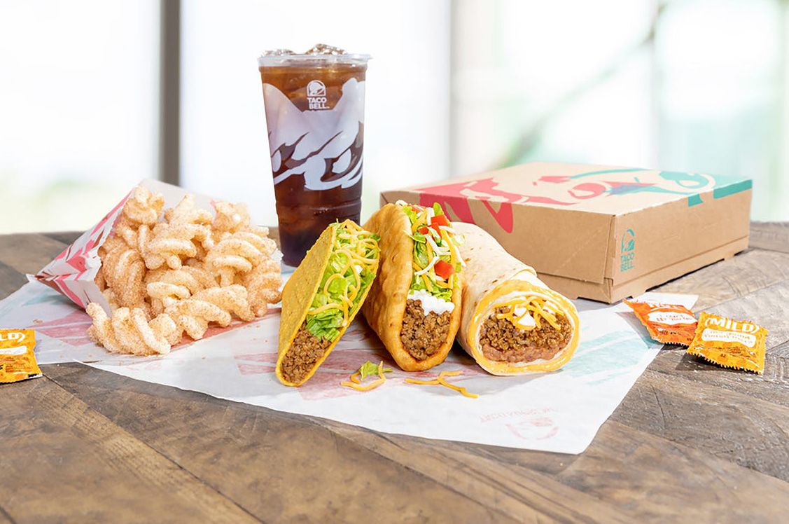 Taco Bell’s Iconic 5 Chalupa Cravings Box is Back on the Menu