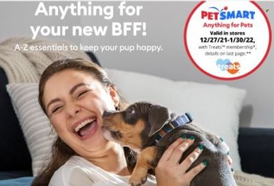 PetSmart Weekly Ad Flyer December 30 to January 6