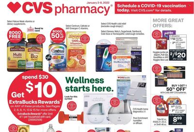 CVS Pharmacy Weekly Ad Flyer December 31 to January 7