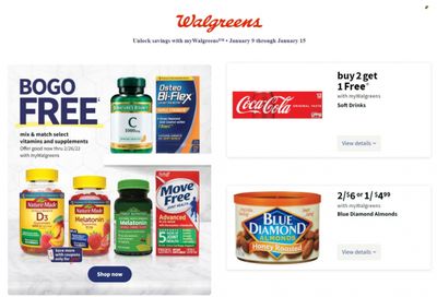 Walgreens Weekly Ad Flyer January 5 to January 12