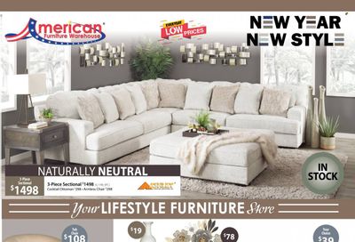 American Furniture Warehouse (AZ, CO, TX) Weekly Ad Flyer January 16 to January 23