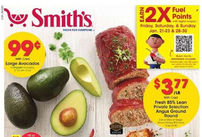 Smith's (AZ, ID, MT, NM, NV, UT, WY) Weekly Ad Flyer January 19 to January 26