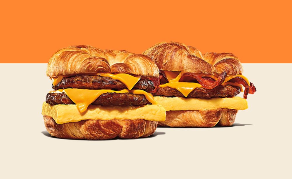 Save Big with Burger King’s 2 for $5 Mix n’ Match Deal on Select King Croissan'Wich Breakfast Sandwiches