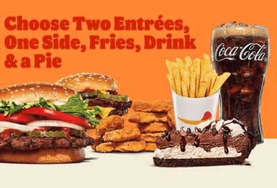 Save with the Build Your Own Meal Super Saver Deal at Burger King for a Limited Time