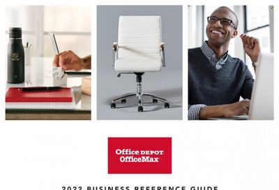 Office DEPOT 2022 Business Reference Guide Promotions & Flyer Specials September 2022