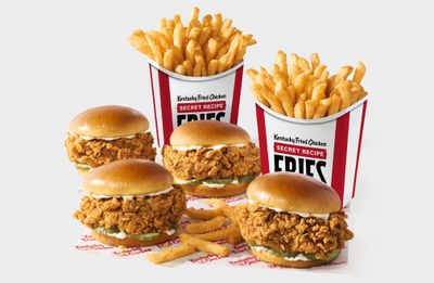 The New Digital Sandwiches and Sides Meal Lands at Kentucky Fried Chicken
